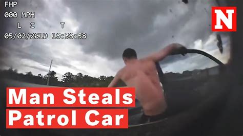 Florida Man Steals Highway Patrol Car YouTube