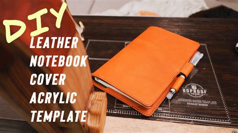 Diy Leather Notebook Cover Pattern 80proof Goods