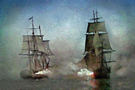 1700 Battle At Sea Digital Art By Barry Blackman Fine Art America