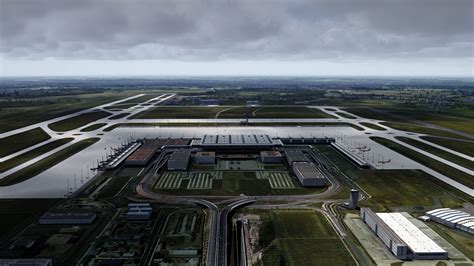 Mega Airport Berlin Brandenburg Professional For P3d By Aerosoft