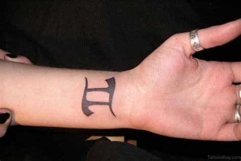 Best Gemini Tattoos For Wrist Tattoo Designs Tattoosbag Com