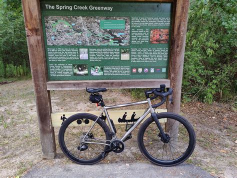 Smooth Biking Spring Creek Greenway To John Pundt Park