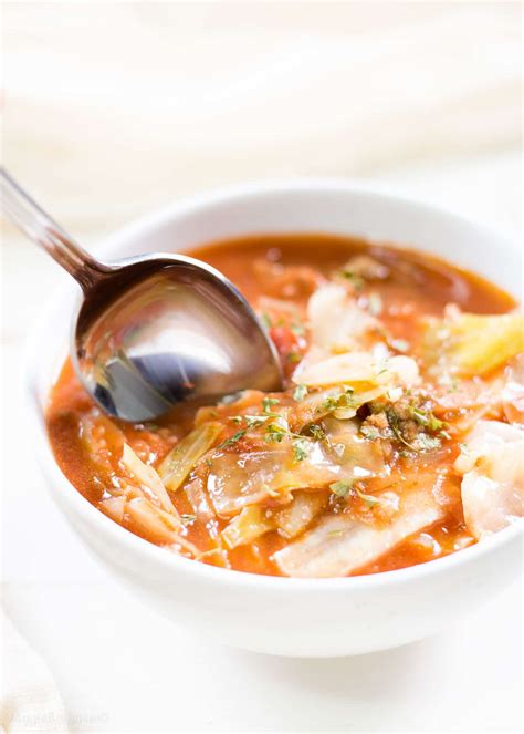 Easy Tasty Slow Cooker Cabbage Roll Soup Recipe