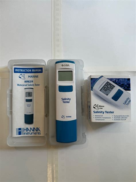 Hanna Instruments Marine Salinity Tester Pet Supplies Homes Other