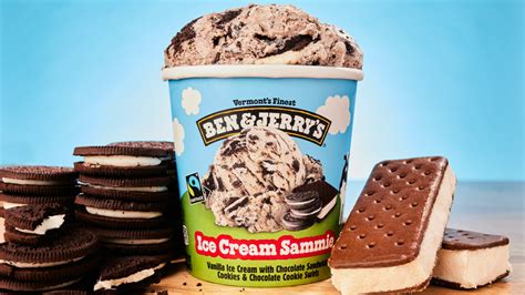 ben and jerry s nostalgic new flavor is inspired by ice cream sandwiches