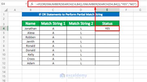 How To Perform Partial Match String In Excel 5 Methods Exceldemy