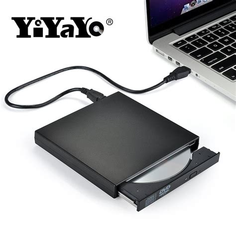 Yiyayo External Dvd Rom Optical Drive Usb 20 Cddvd Rom Cd Rw Player