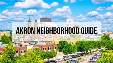 Akron Oh Neighborhood Guide 🏡 Where To Live In Akron List And Map