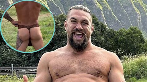 Jason Momoa Bares His Butt Again Wearing Only Hawaiian Malo Welcome