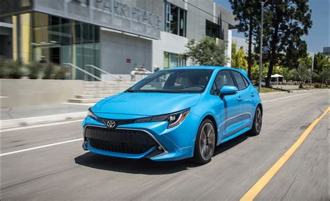 Toyota Corolla 2019 Hatchback Incredibly Economical Ste Therese Toyota