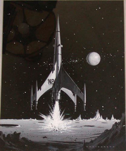 It tells the story of hal hefner. Ed Valigursky. vintage space rocket | Vintage Space ...