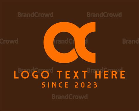 Orange Gaming Clan Letter Oc Logo Brandcrowd Logo Maker