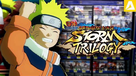 My First Ps3 Game Naruto Storm Trilogy Storm 1 Hd Youtube