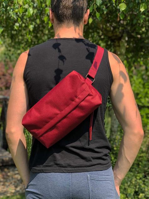 Customizable Vegan Unisex Chest Bag Sling Bag Aris Bags