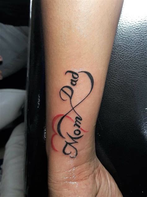 Visit us at inkedweddings.com and let us know what we can put together for you!. Mom Dad Tattoo | Mom dad tattoos, Tattoos for dad memorial, Dad tattoos