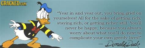 Donald Duck Donald Duck Says 39 Surprisingly Profound Quotes From