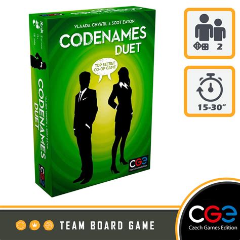 Codenames Duet Team Board Game