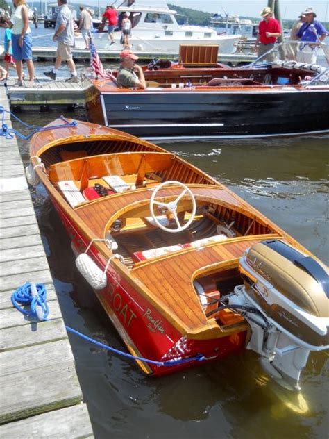 Mahogany Memories Antique And Classic Boat Show Woodenboat Magazine