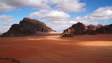 Wadi Rum Desert Jordan Time Lapse 4k Stock Footage Sbv 338375650