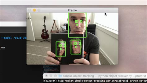Simple Object Tracking With Opencv Youtube