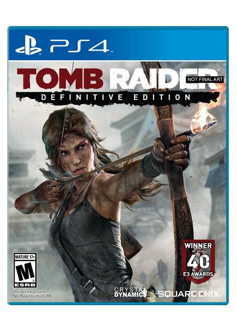Tomb Raider Definitive Edition Nouveautés Jaquette Images Et