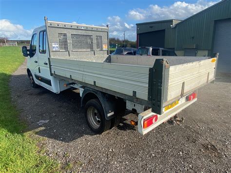 Renault Master 23 Dci 35 Double Cab Tipper Rwd Lwb Euro 5 Abbotts