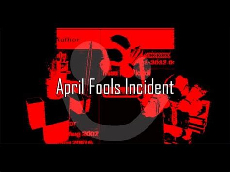 Roblox Mysteries The April Fools Incident Youtube