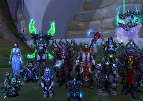 Group Photo Of All My Characters Rwow