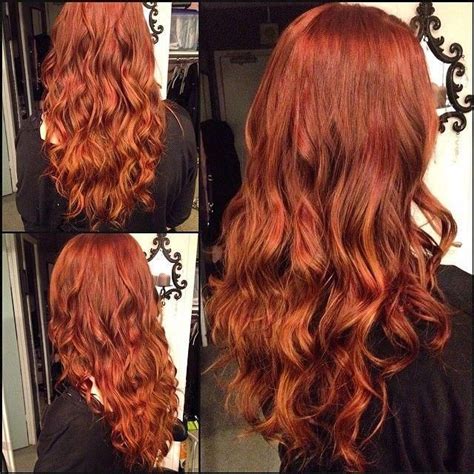 Rich Warm Red Copper Highlights Beautifulredhair Auburn Hair Red