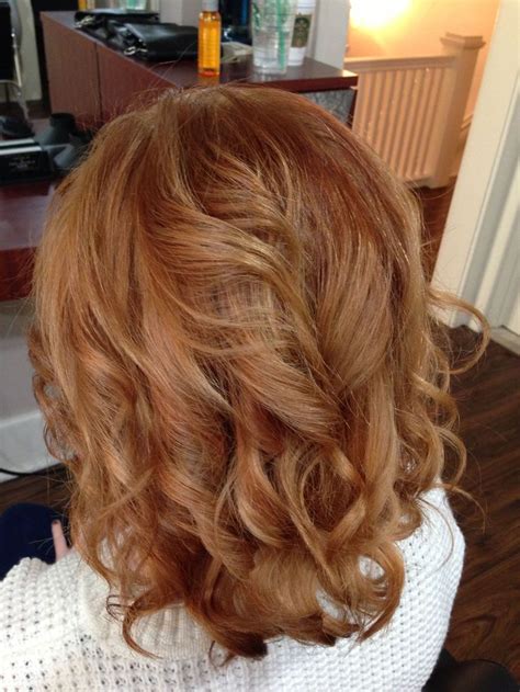 Strawberry Blonde Beautiful Golden Copper Tones Created On A Major