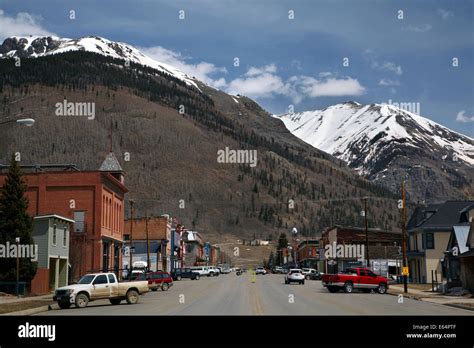 The Historic Mining Town Of Silverton At An Altitude Of 9305 Ft