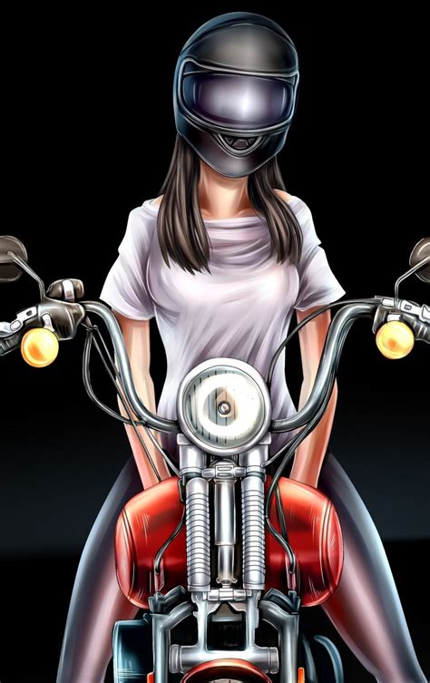 Biker Anime Girl Iphone Wallpapers Top Free Biker Anime Girl Iphone