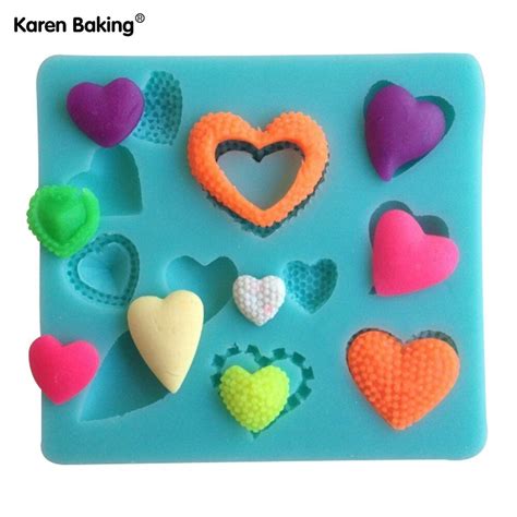 1pcs Lovely Shaped Chocolate Candy Jello 3d Silicone Mold Mould Cartoon