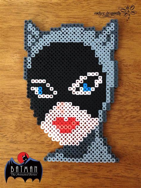 Selina Kyle Catwoman From Batman The Animatec Series Perler Bead