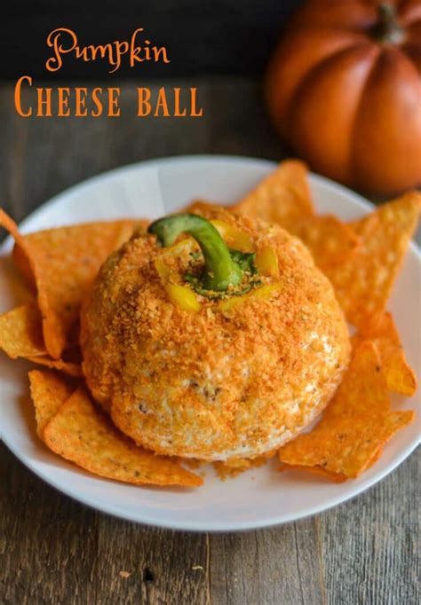 Pumpkin Cheese Ball Appetizer Recipe