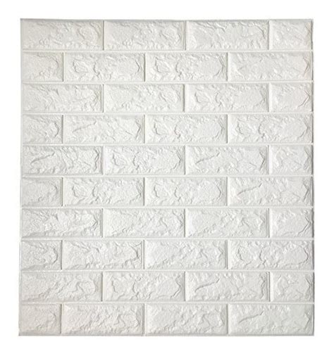 Papel Tapiz De Ladrillo Blanco Art3d - $ 126.900 en Mercado Libre