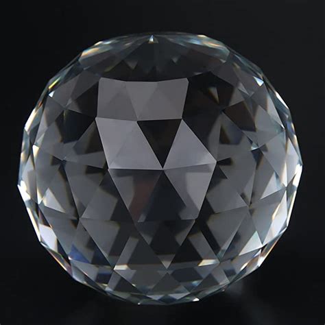 Hilitand Clear Prisms Ball Cut Crystal Prisms 80mm Glass Ball For Home Photography Decor Amazon