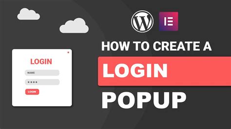 How To Create A Login Popup Form In Wordpress Works With Elementor