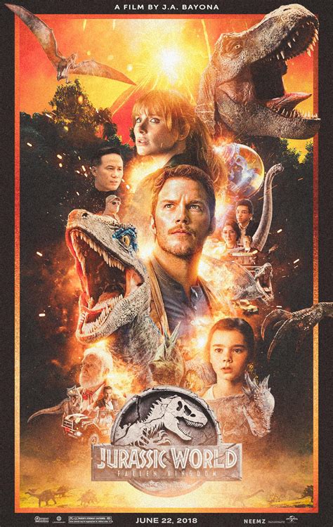 Jurassic World Fallen Kingdom Poster