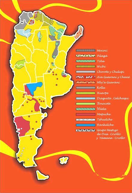 Mapa Actual De Pueblos Originarios En La Argentina Crónicas De La