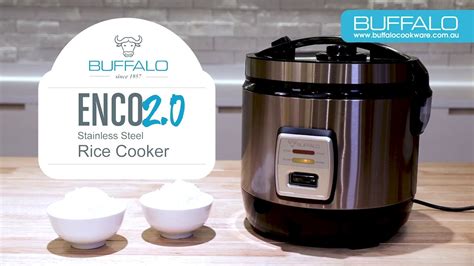 My mom has been using buffalo rice cooker for ages. Buffalo Enco 2.0 Rice Cooker (Flexible 1 to 6 cups) - YouTube