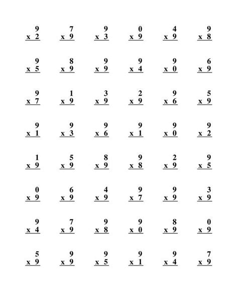 10 Best Images Of Mad Minute Math Multiplication Worksheets Mad