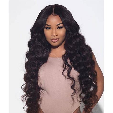 Woweboony Deep Body Wave Lace Front Wigs Indian Remy Hair Lfw097