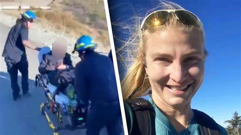 Hiker Survives 200 Foot Fall Down Mountain Youtube