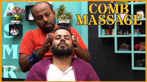 Intense Comb Head Massage Neck Cracking By Reiki Master💈asmr Youtube