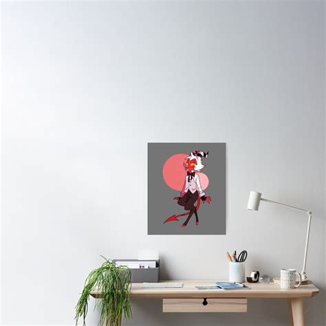 Moxxie Helluva Boss Poster For Sale By Otakuemporium Redbubble