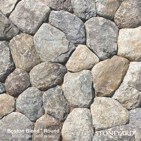 Round Stone Veneer Boston Blend Stoneyard®