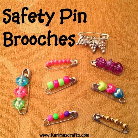 Safety Pin Art Diy Safety Safety Pin Jewelry Safety Pin Brooch