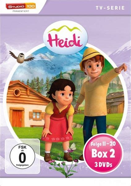 Heidi Box 2 Folge 11 20 3 Discs Film Auf Dvd Buecherde