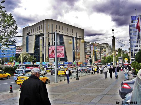 Rising dramatically on a steep incline from the banks of the enguri su, ankara, turkey's capital and second most populous city, is a modern european metropolis speckled with reminders of its varied history. AKINCI 944 - Ankara Kızılay Meydanı